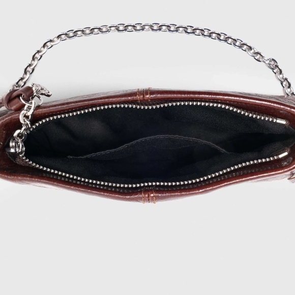 NWT Maje Miss M Burgundy Brown Clutch Bag Purse Crossbody New with Tags - Picture 6 of 10